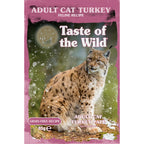 TASTE OF THE WILD - Adult Cat Wet Food Grain Free Turkey with Chicken Pate Pouch