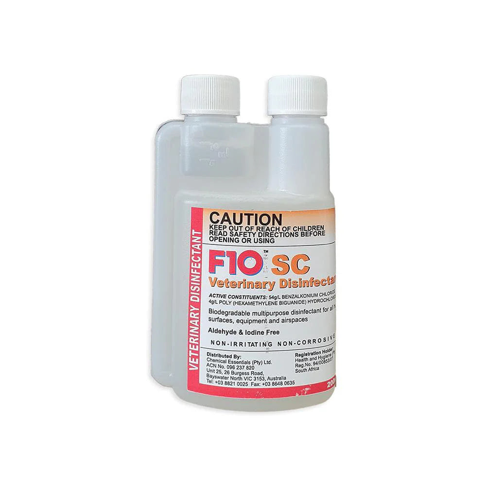 F10SC Veterinary Disinfectant 200ml