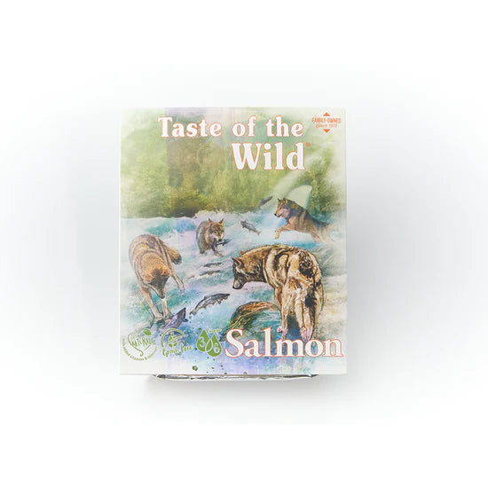 Taste of wild SALMON and Herring with Fruit and Vegetables Tray