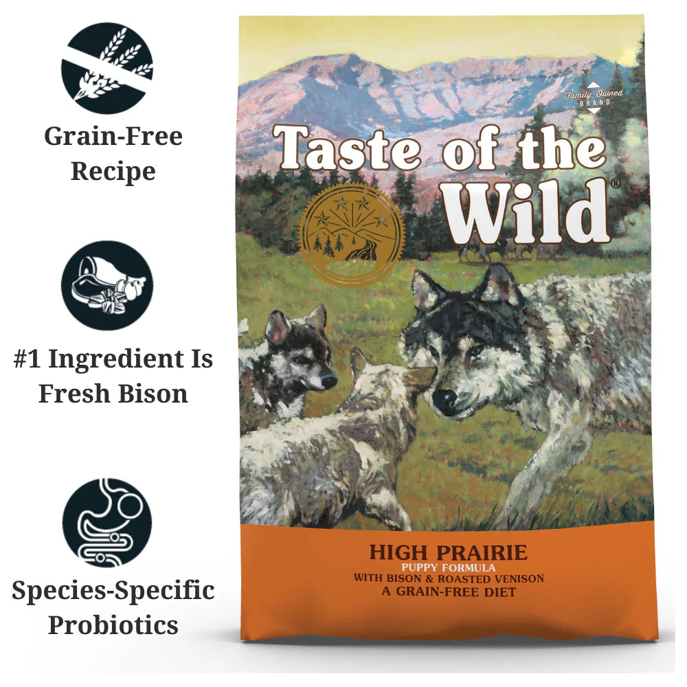 Taste of wild High Prairie PUPPY 12.2kg
