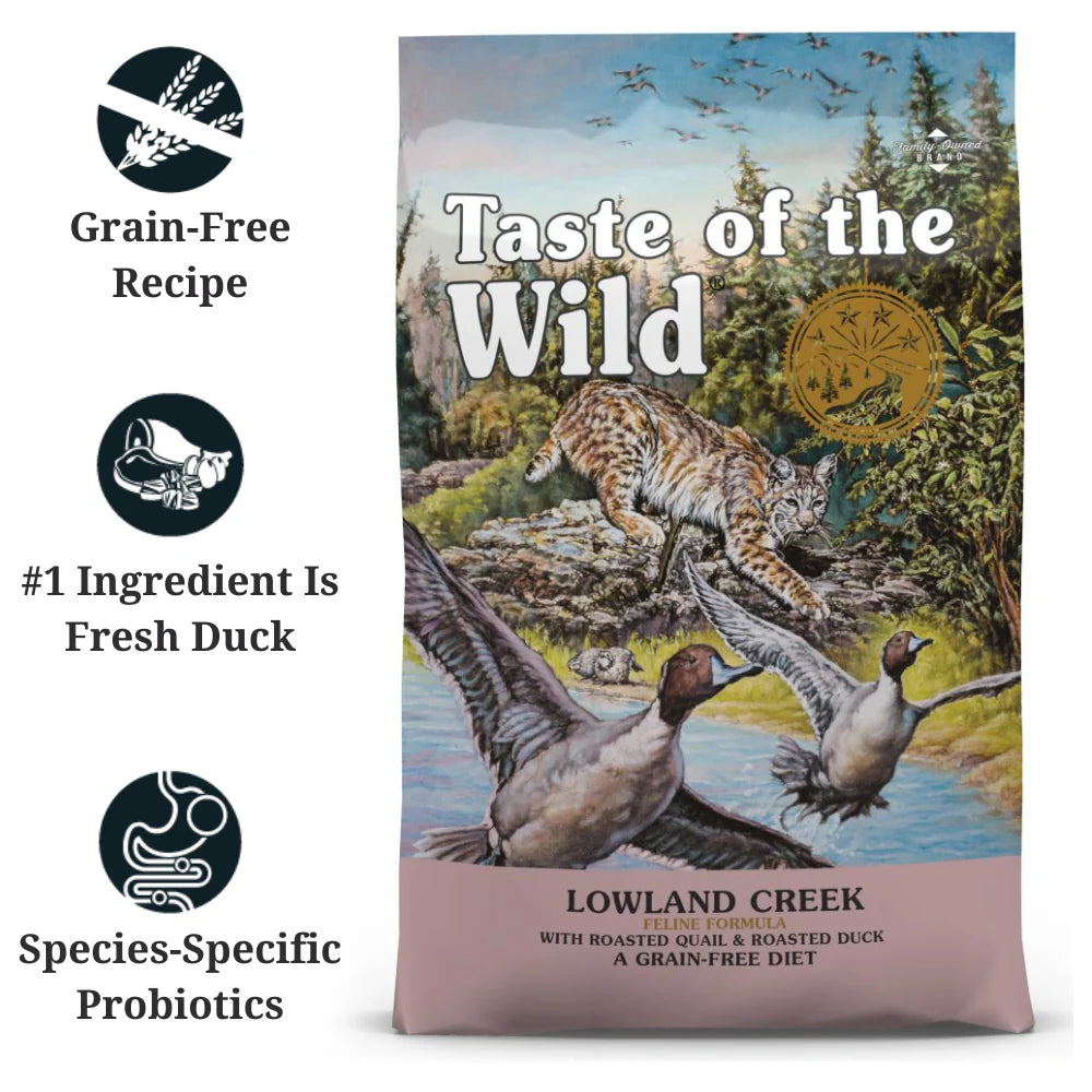 Taste of the Wild Lowland Creek Cat Dry Food 2kg