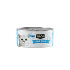 Kit Cat Grain Free Wet Cat Food Can 80g TUNA & SCALLOP