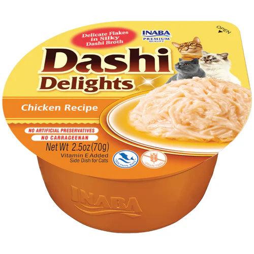 INABA DASHI DELIGHTS CUP CHICKEN 70G 6PK
