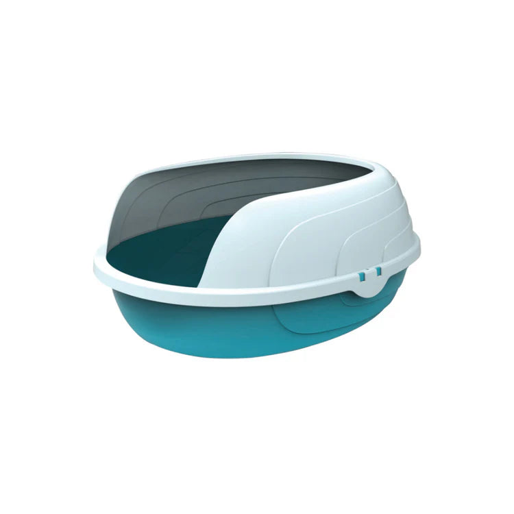 M-PETS Sherbin Cat Litter Tray With Rim