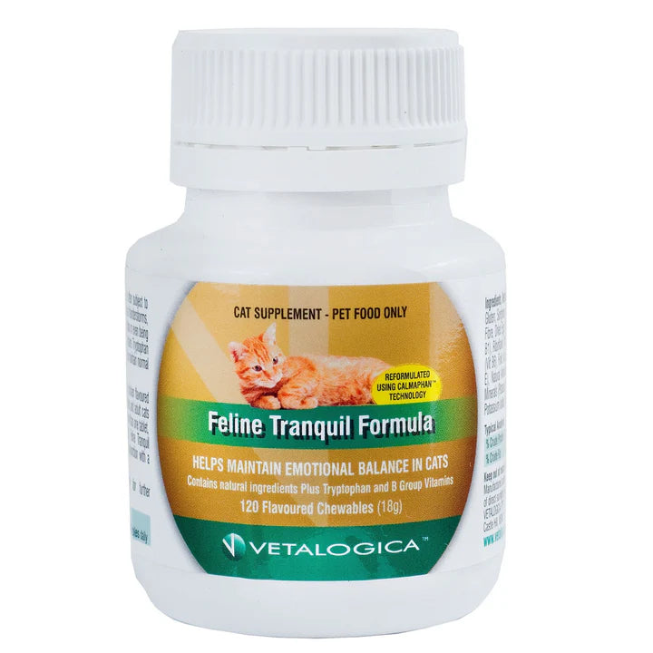 Vetalogica Feline Tranquil Formula 120 tablets