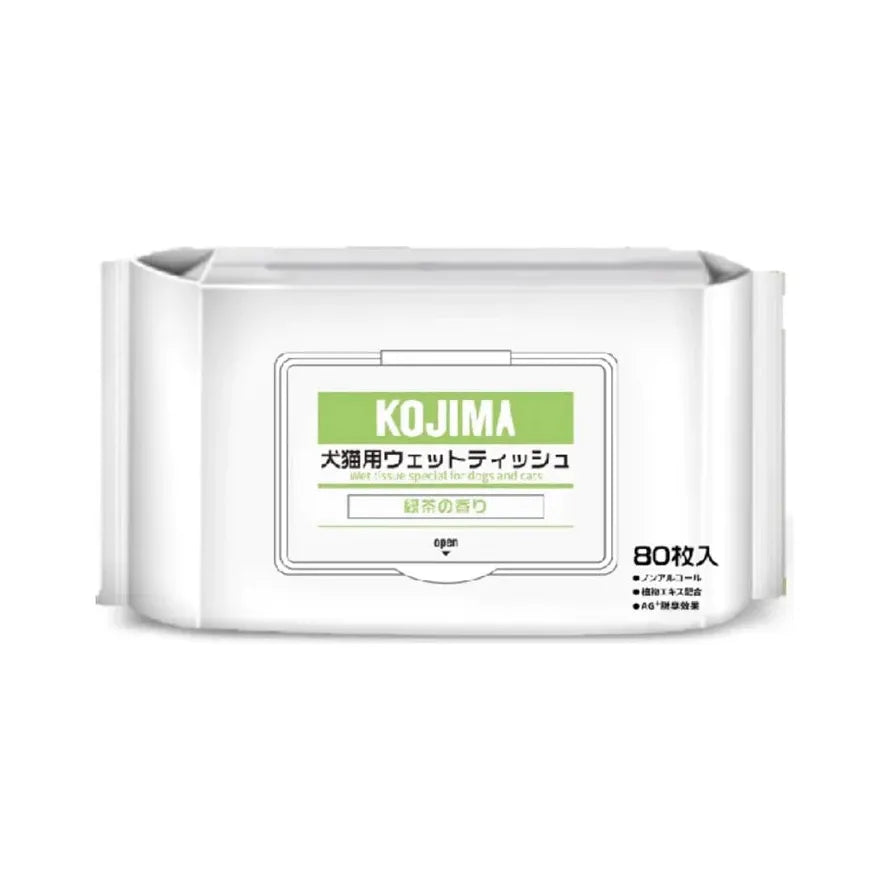 KOJIMA Pet Wipes Original 80 pcs
