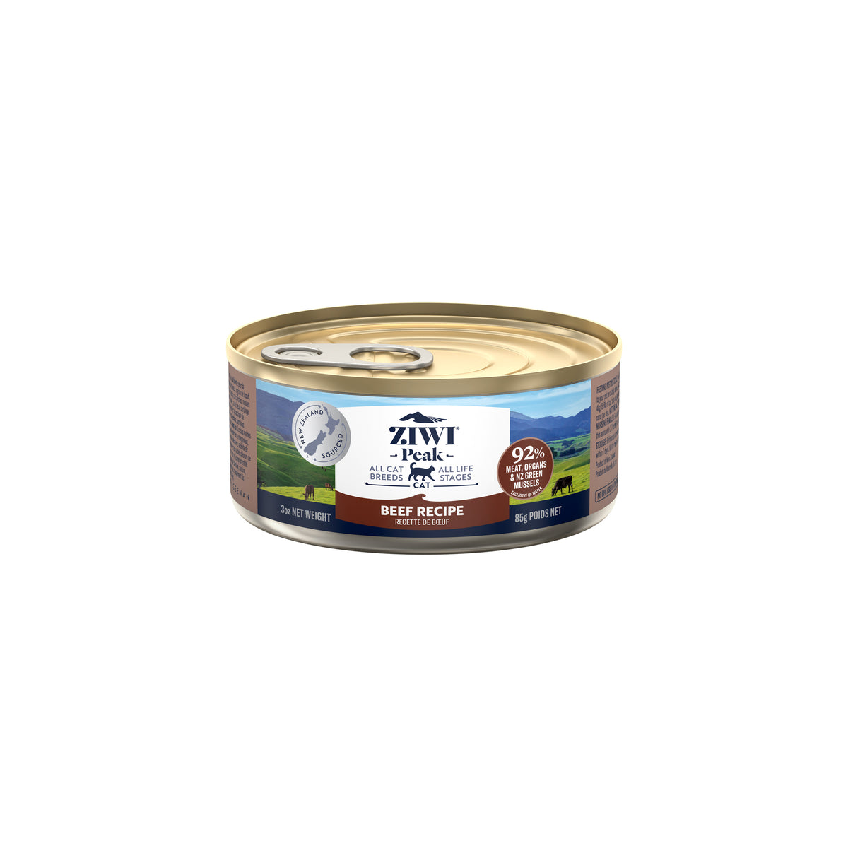 Ziwi Peak Wet Cat Food Cans 85g （Beef）