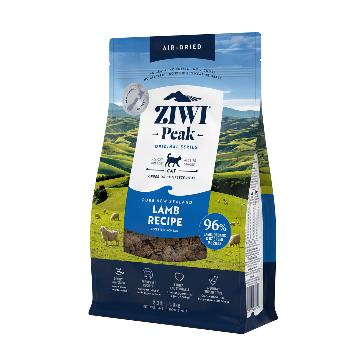 Ziwi Peak Air-Dried Dry Cat Food Lamb