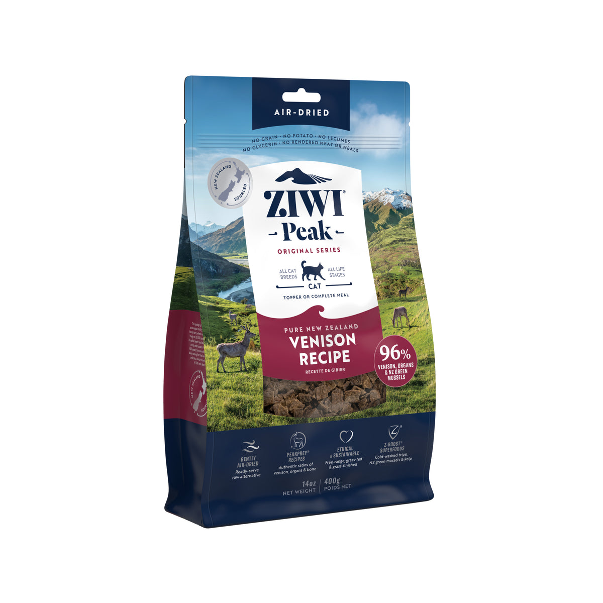 Ziwi Peak Air-Dried Dry Cat Food Venison