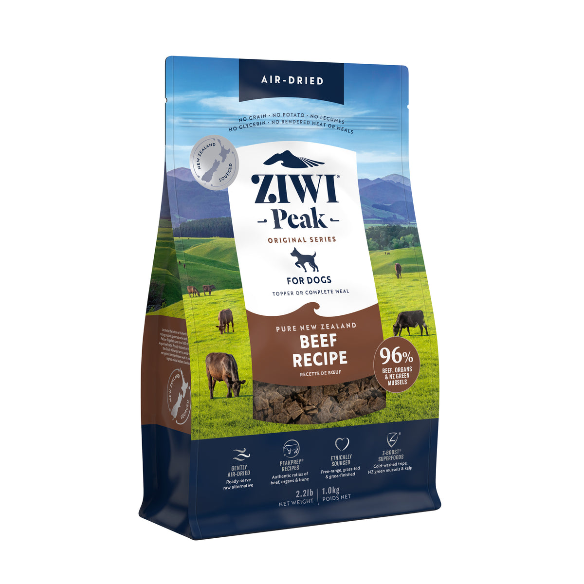 Ziwi Peak Air-Dried Dry Dog Food Beef