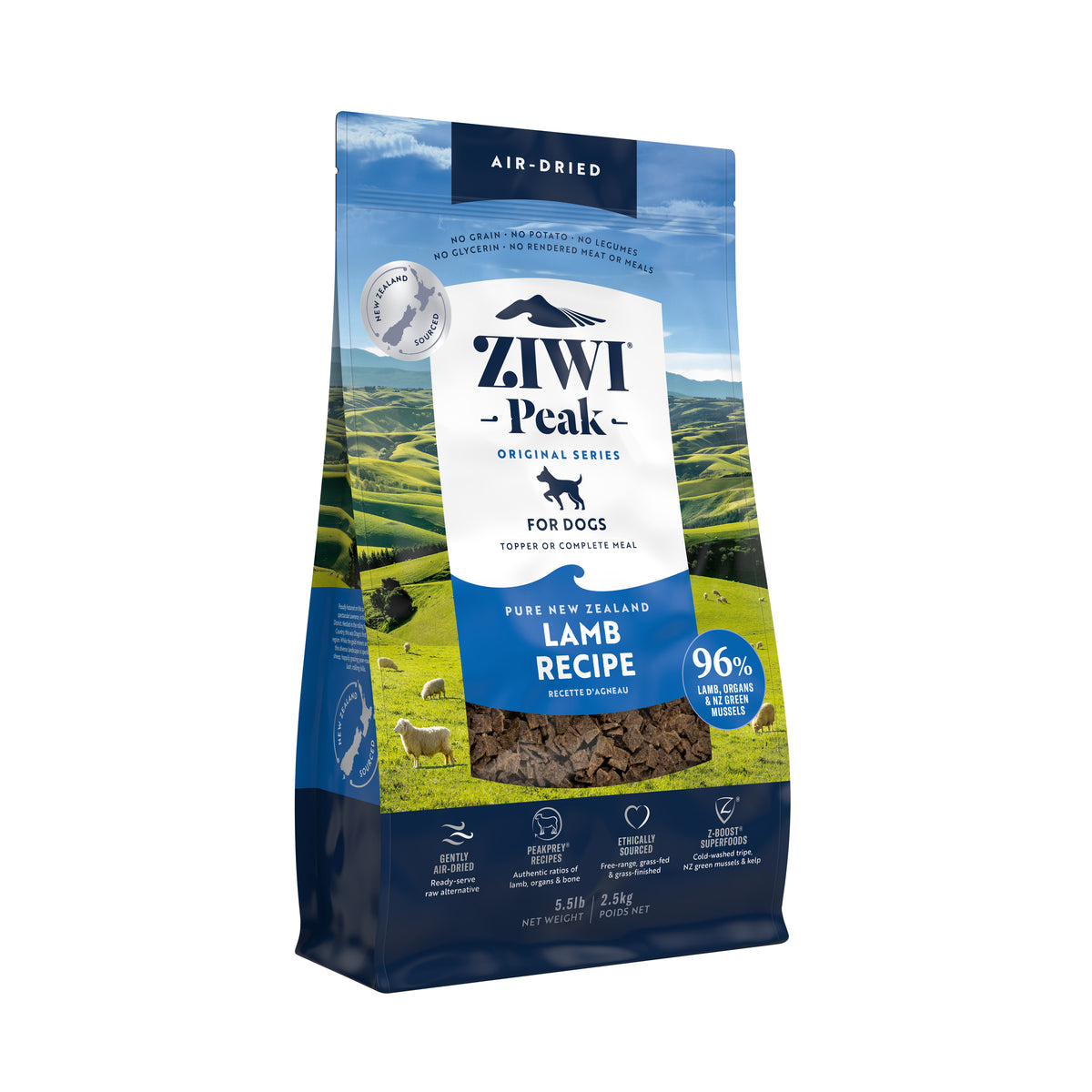 Ziwi Peak Air-Dried Dry Dog Food Lamb