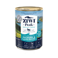 Ziwi Peak Wet Dog Food Cans 390g (Mackerel & Lamb)