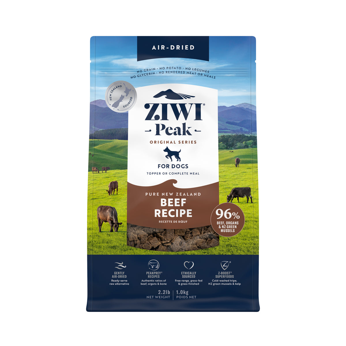 Ziwi Peak Air-Dried Dry Dog Food Beef