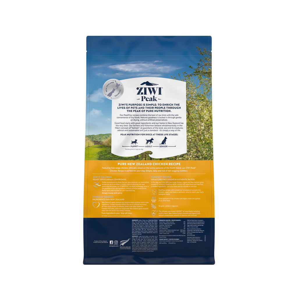 Ziwi Peak Air-Dried Dry Dog Food Chicken