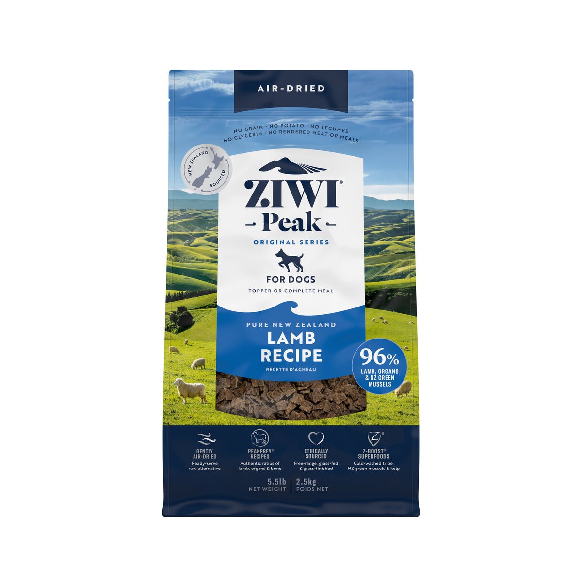 Ziwi Peak Air-Dried Dry Dog Food Lamb