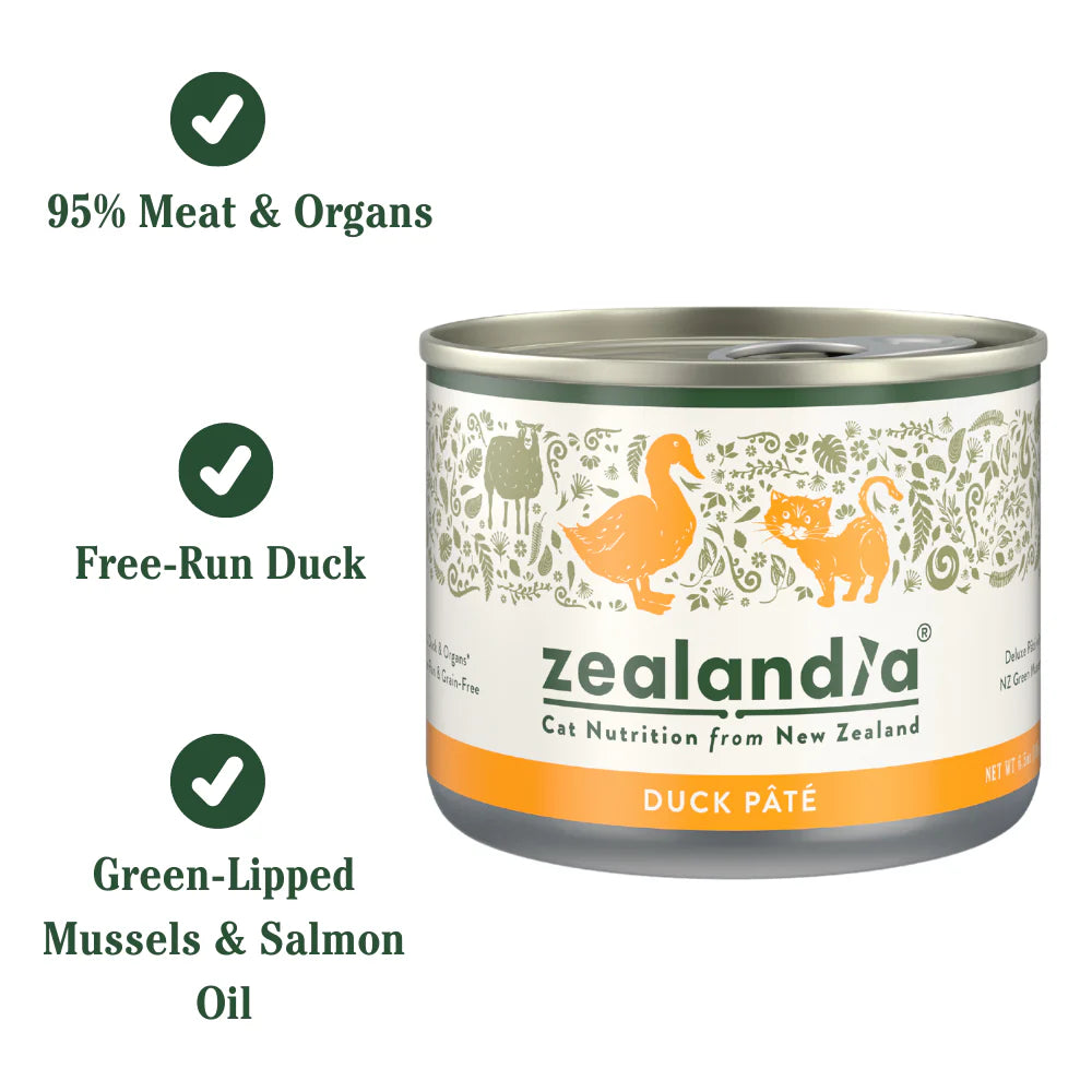 ZEALANDIA Wet Cat Food 170g (Duck)