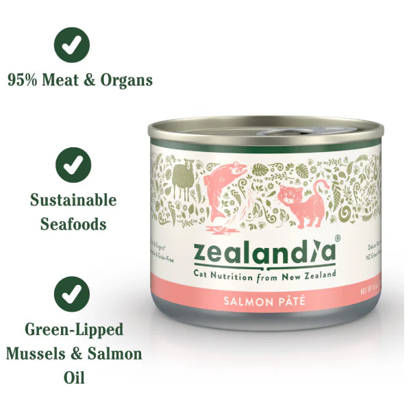 ZEALANDIA Wet Cat Food 170g (Salmon)