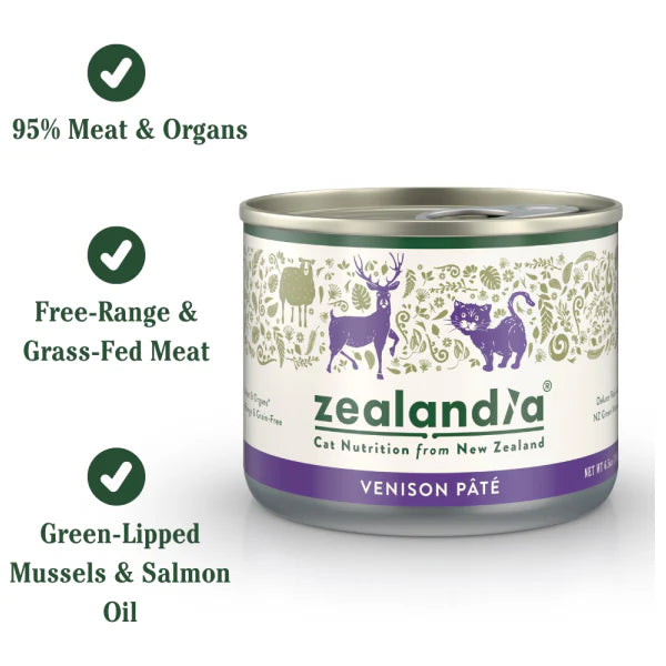 Zealandia Wet Cat Food 170g （Venison）