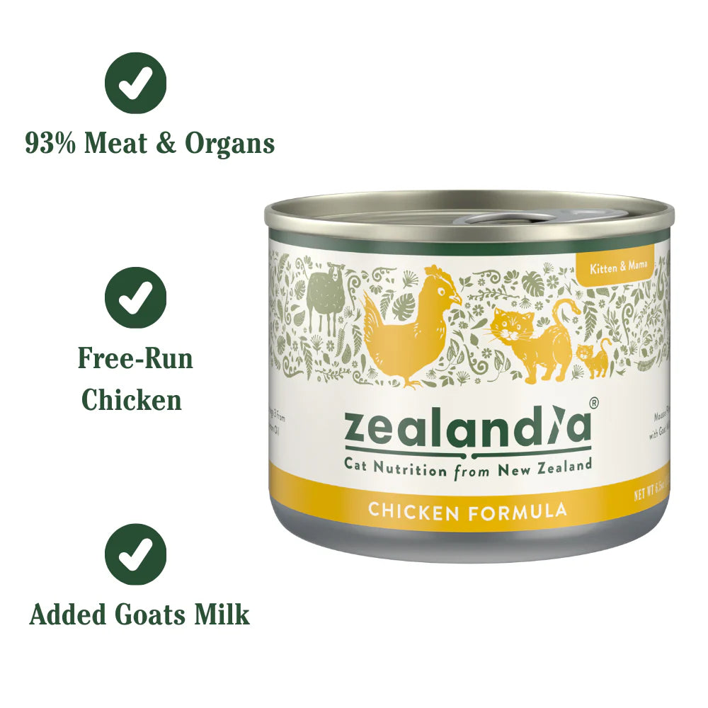 ZEALANDIA Wet Cat Food 170g (Kitten Chicken Formula)