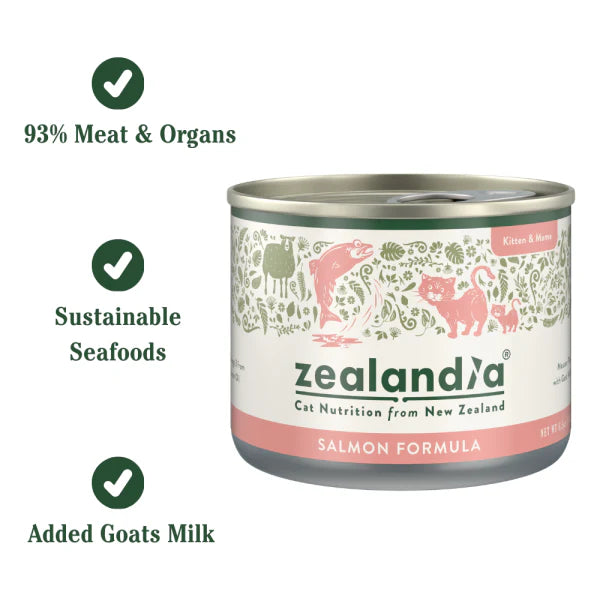 ZEALANDIA Wet Cat Food 170g (Kitten Salmon Formula)