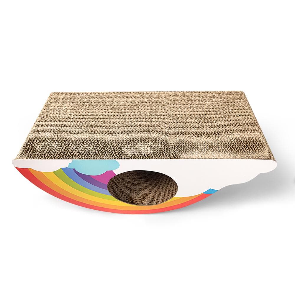 ZODIAC Rainbow Cat Scratcher 57 X 27 X 29Cm