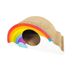 ZODIAC Rainbow Cat Scratcher 57 X 27 X 29Cm