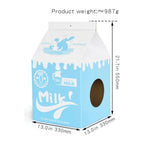 ZODIAC Cat Scratcher-Milk Box Blue