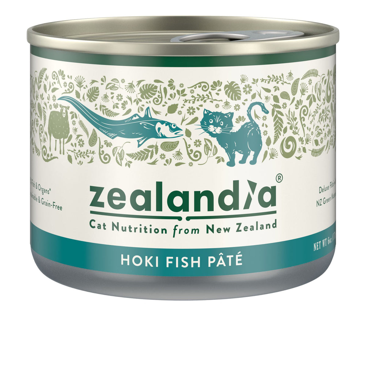 ZEALANDIA Wet Cat Food 170g (Hoki Fish)