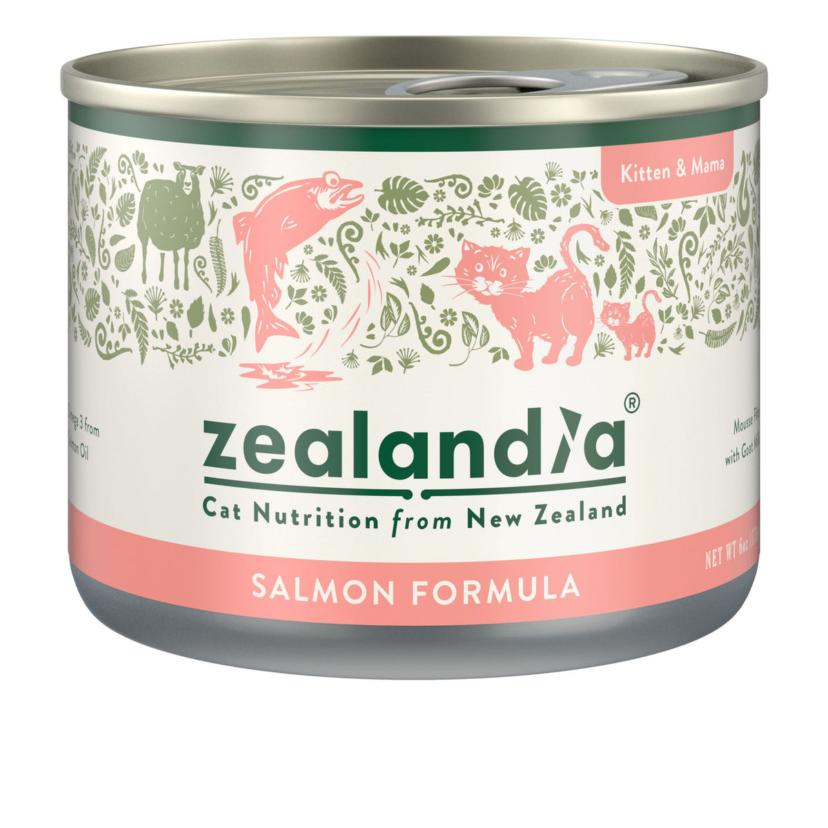 ZEALANDIA Wet Cat Food 170g (Kitten Salmon Formula)