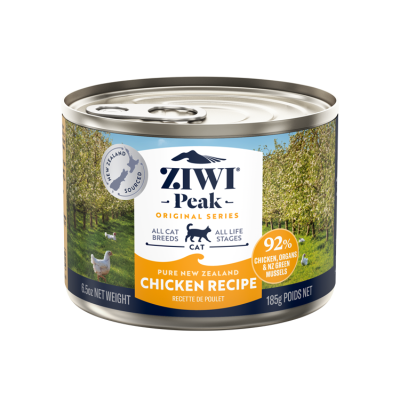 Ziwi Peak Wet Cat Food Cans 185g (Chicken)