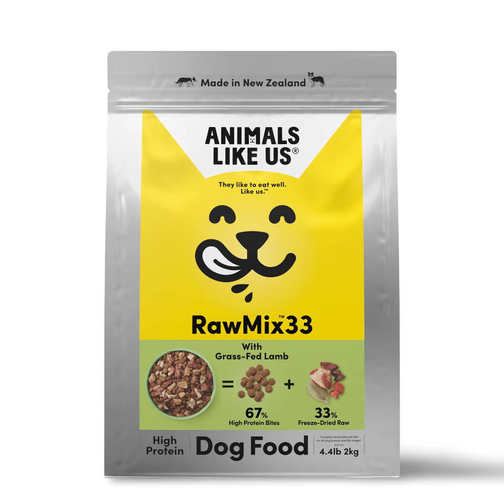 Animals Like Us Raw Mix 33 Grass Fed Lamb Freeze Dried Dog Food 2kg