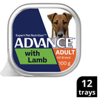 ADVANCE DOG ADULT LAMB 100G 12PK