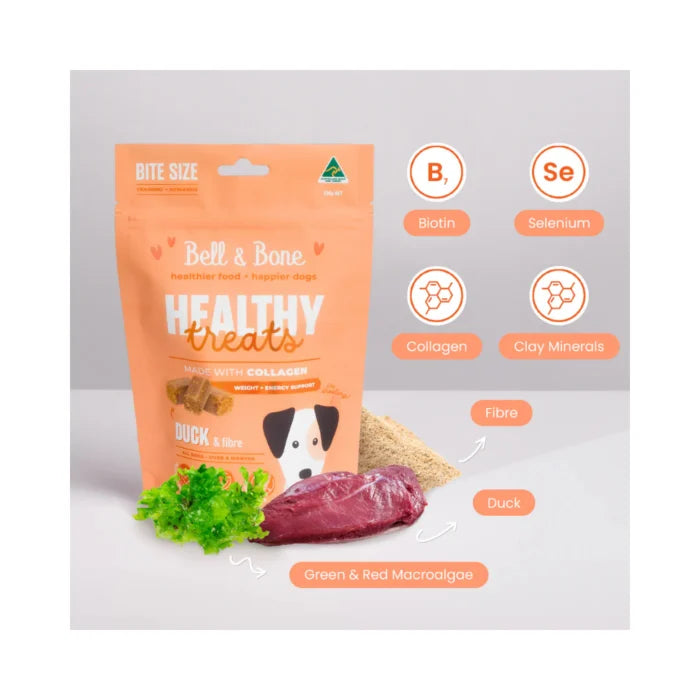 BELL & BONE HEALTHY TREATS DUCK (WEIGHT & ENERGY) 130G