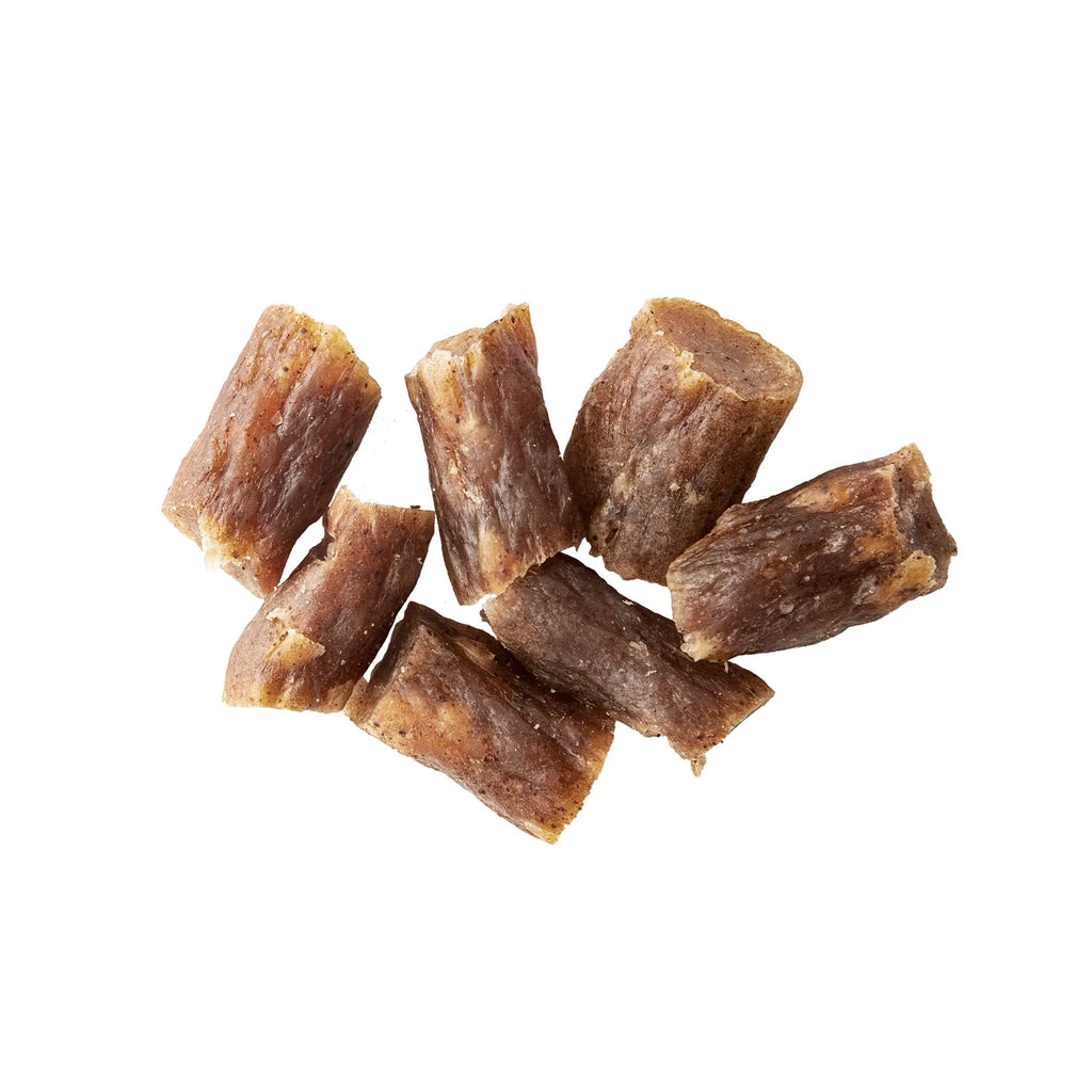 BLACK HAWK DOG TREATS PUPPY CHICKEN JERKY BITES 100G