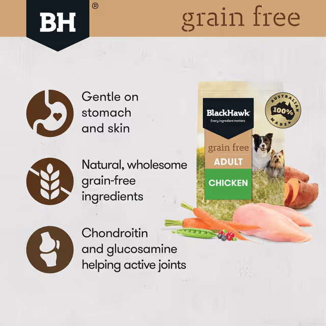 Black Hawk Grain Free Chicken Adult Dry Dog Food