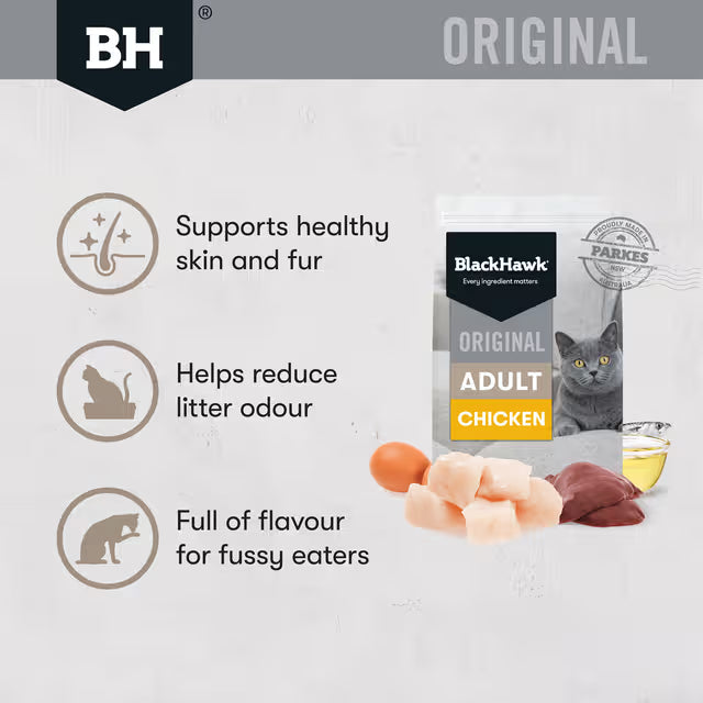 Black Hawk Original Cat Food Chicken 2kg