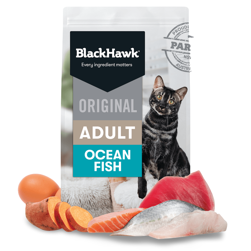 Black Hawk Original Cat Food Ocean Fish 4kg