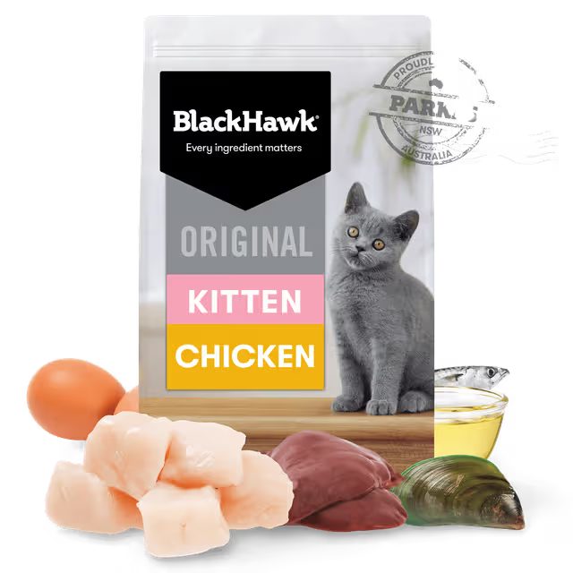Black Hawk Original Kitten Food Chicken 2kg
