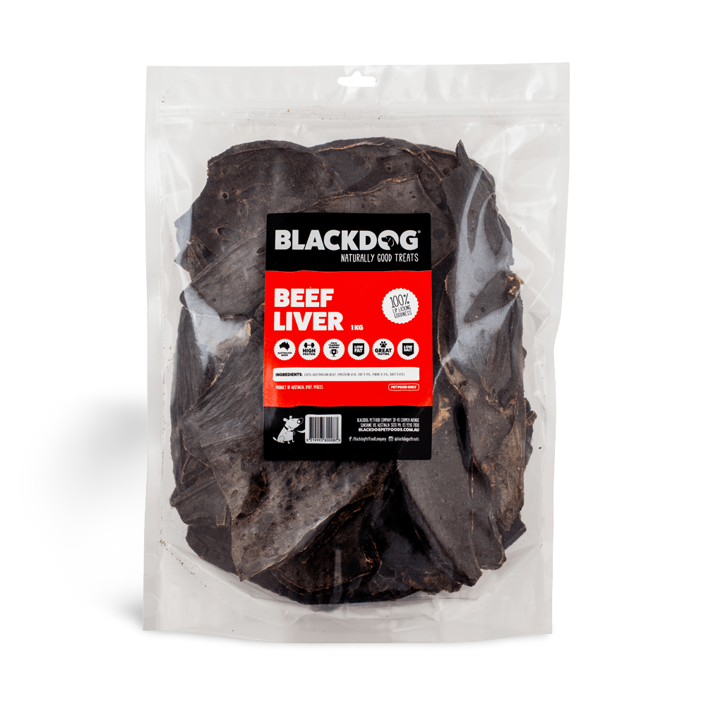 BLACK DOG BEEF LIVER 150G