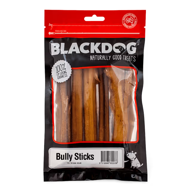 Blackdog Bully Sticks Dog Treats 5 pack