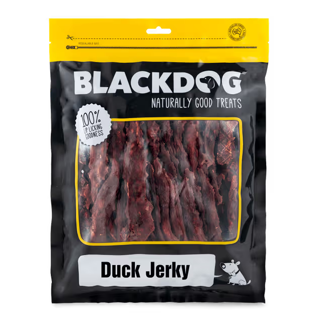 Blackdog Duck Jerky Dog Treats 120g