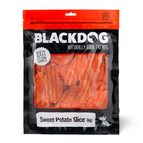 Blackdog Sweet Potato Slice Dog Treats 120g
