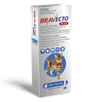 Bravecto Spot-On for Cats 2.8-6.25kg 1pk (2 pipettes)
