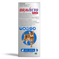 Bravecto Spot-On for Cats 2.8-6.25kg 1pk (2 pipettes)