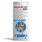 Bravecto Spot-On for Cats 2.8-6.25kg 1pk (2 pipettes)