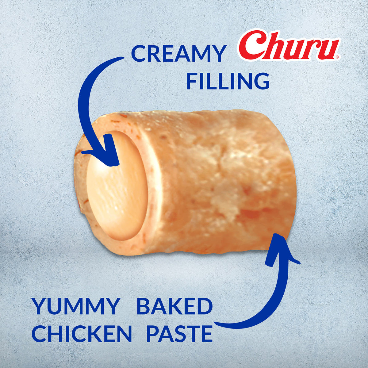 INABA Cat Churu Bites Chicken Wraps With Tuna Scallop 30G