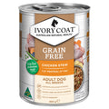 Ivory Coat Grain Free Chicken Stew Adult Canned Wet Dog Food 400g
