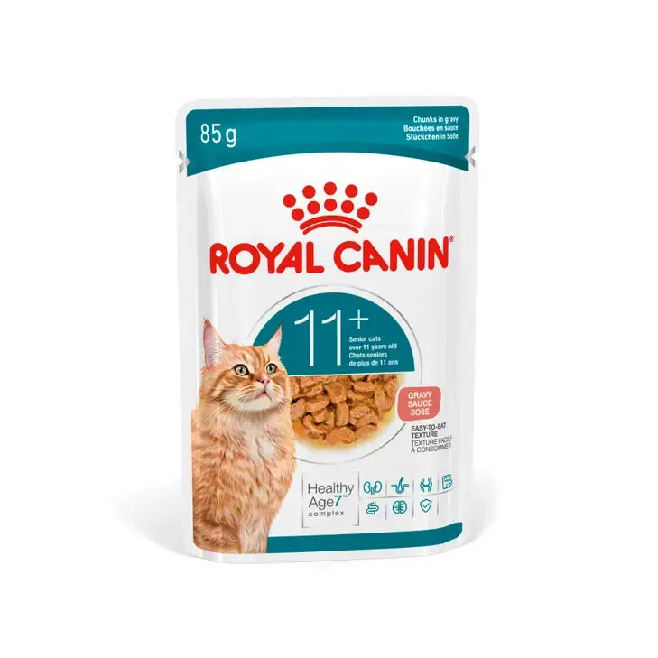 Royal Canin Ageing 11+ Gravy Senior Cat Pouch