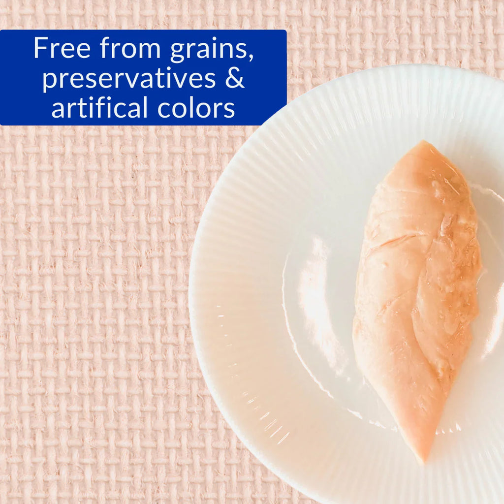 Inaba Grilled Chicken Fillet Cat Treats 25g Extra Tender In Crab Flavored Broth