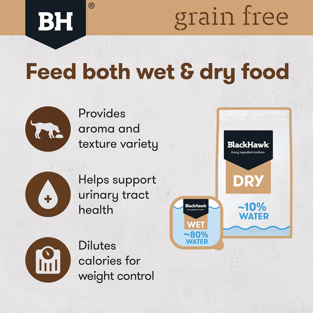 BLACK HAWK GRAIN FREE CHICKEN 100G 9PK